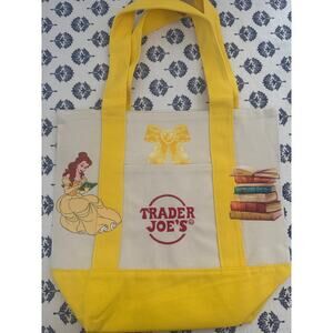 Disney Belle and her Books Custom Made Trader Joes Mini Tote